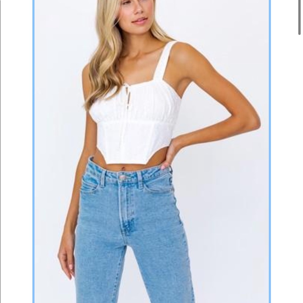 White hey chick top